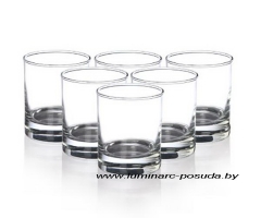 ISLANDE стаканы низкие 300 мл. 6 шт.